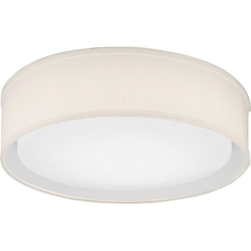  Lithonia Lighting FMABFL 16 20840 F21 M4 Aberdale LED 4000K Round Flush Mount Ceiling Light, 16-Inch, Tan