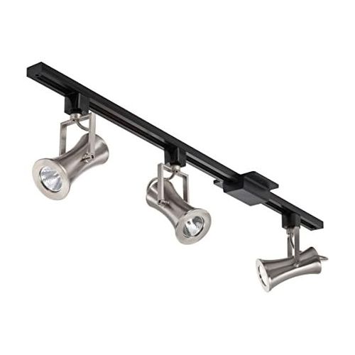  Lithonia Lighting LTIKGAVL BN M4 Brush Nickel Finish 6 8W Integrated LED Gavel Track Kit, White