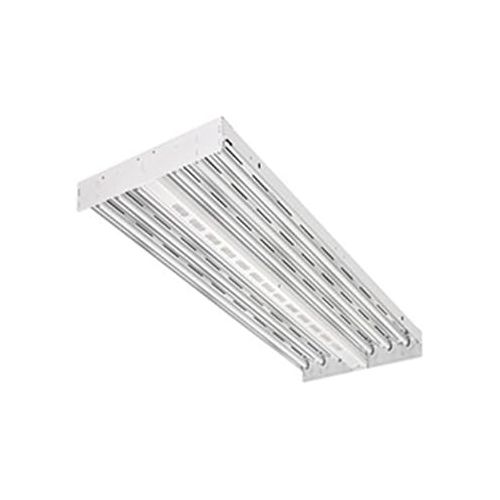  Lithonia Lighting IBZT5 6 6-Light T5HO Contractor Select Fluorescent High Bay, White