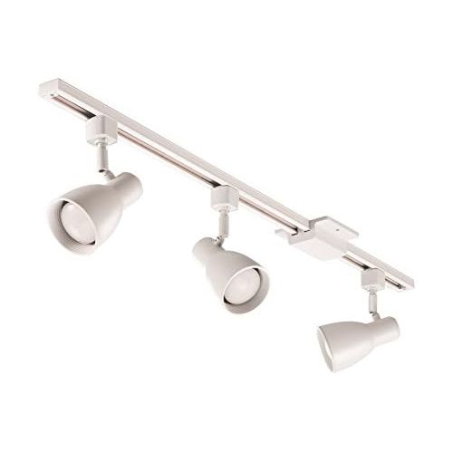  Lithonia Lighting LTKSTBF BR20 LED 27K MW M4 3-Light step Baffle Track Kit, 24W, 1500 lm, White