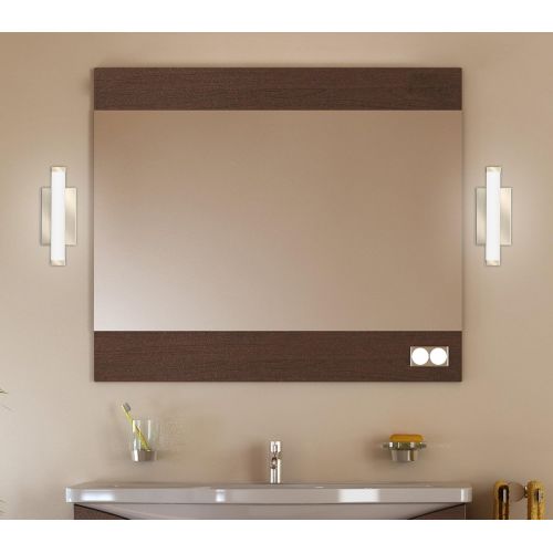  Lithonia Lighting FMVCAL 36-Inch MVOLT 3000K 90CRI BN M4 Contemporary Square Vanity, 1900 Lumens, 120 Volts, 26 Watts, Damp Listed, Brushed Nickel