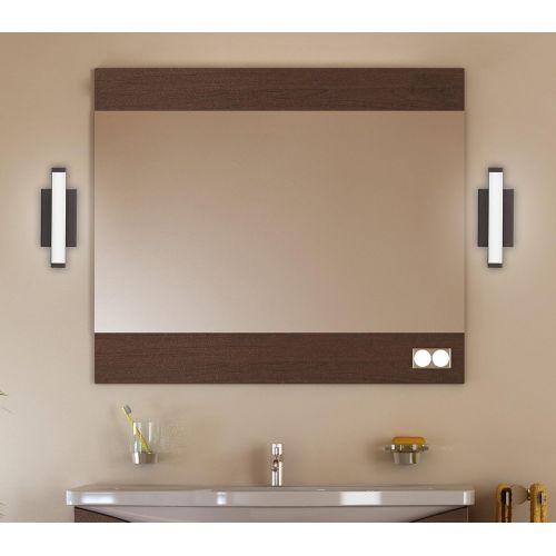  Lithonia Lighting FMVCAL 36-Inch MVOLT 3000K 90CRI BN M4 Contemporary Square Vanity, 1900 Lumens, 120 Volts, 26 Watts, Damp Listed, Brushed Nickel