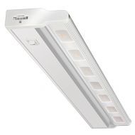 Lithonia Lighting UCLD 18IN 30K 90CRI SWR WH M4 Led Linkable Cabinet Light Swivel Design 3000K, White, 18