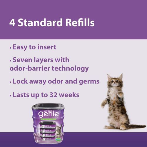  Litter Genie Ultimate Cat Litter Disposal System Refills