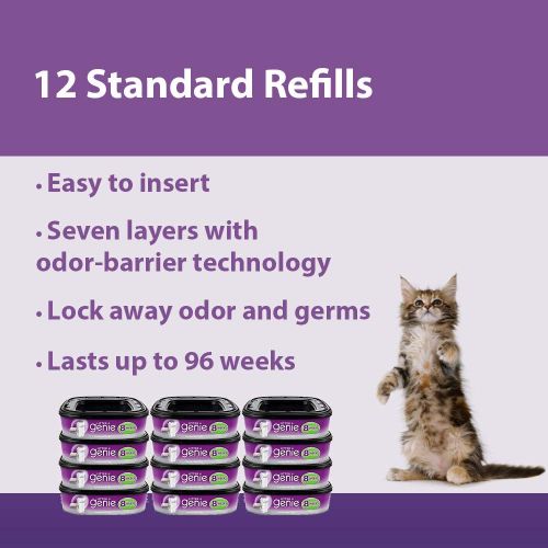  Litter Genie Ultimate Cat Litter Disposal System Refills