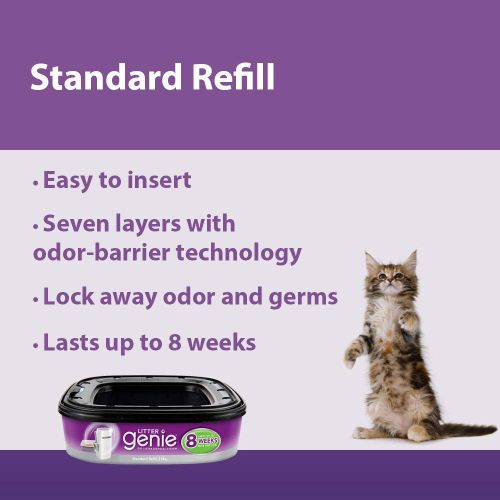  Litter Genie Ultimate Cat Litter Disposal System Refills