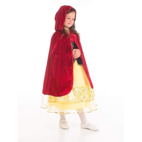 리틀 Little Adventures Snow White Princess Dress 6 Piece Costume Set & Matching Doll Dress (Small (Age 1-3))