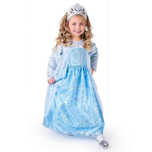 리틀 Little Adventures Traditional Ice Princess Girls Costume - X-Large (7-9 Yrs)