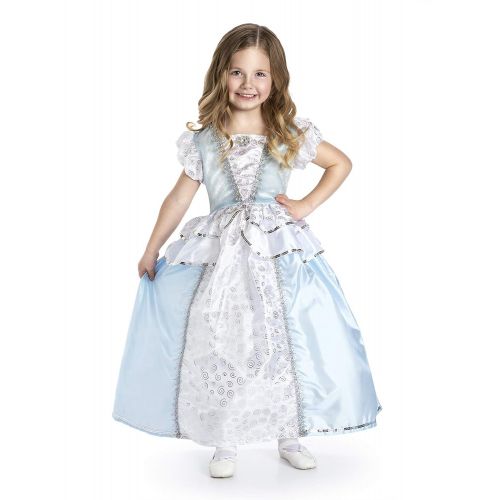 리틀 Little Adventures Cinderella, Yellow Beauty, & Rapunzel Princess Dress Up Costume Bundle Set (Small (Age 1-3))