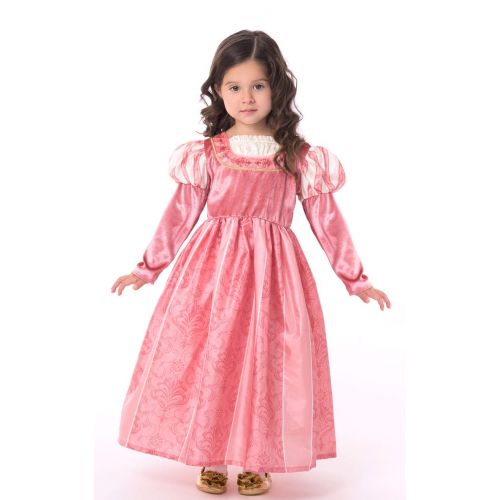 리틀 Little Adventures Scottish, Coral Renaissance, & Pink Parisian Princess Dress Up Costume Bundle Set (Small (Age 1-3))