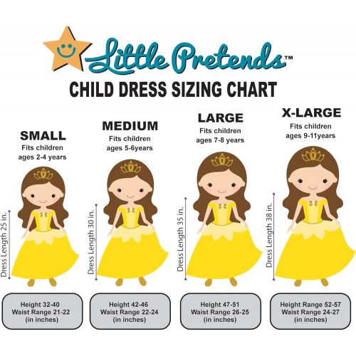 리틀 Little Pretends Bundle - Arabian princess dress-up set - 3 pieces (Medium (5-6yrs))