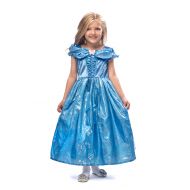 Little Adventures Cinderella Blue Butterfly Princess Dress Up Costume
