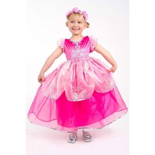  Little Adventures Deluxe Pink Princess Dress Up Costume