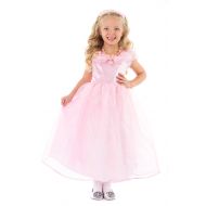 Little Adventures Deluxe Pink Butterfly Princess Dress up Costume for Girls