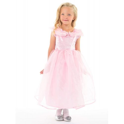  Little Adventures Deluxe Pink Butterfly Princess Dress up Costume for Girls