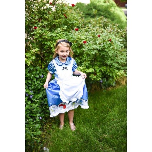  Little Adventures Alice with Headband Dress Up Costume Age 5-7 (Large)