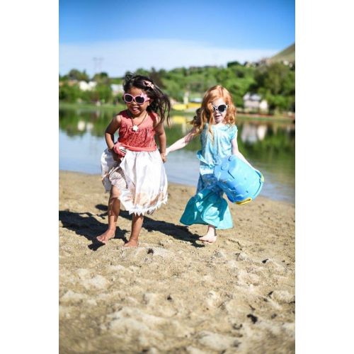  Little Adventures Mermaid Dress Up Costume for Girls (Medium Age 3-5) Blue