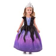 Little Adventures Sea Witch with Soft Crown Dress Up Costume