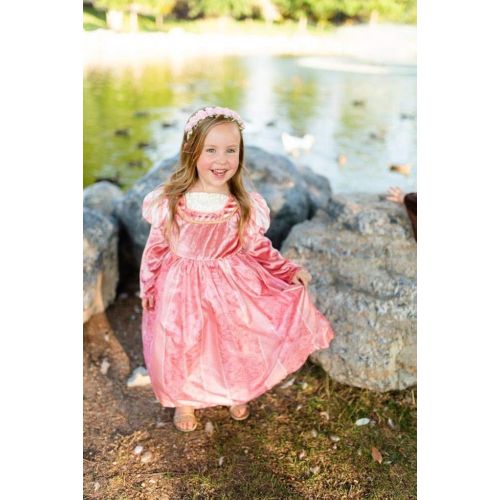  Little Adventures Coral Renaissance Princess Dress Up Costume for Girls