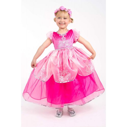  Little Adventures Deluxe Pink Princess Dress Up Costume