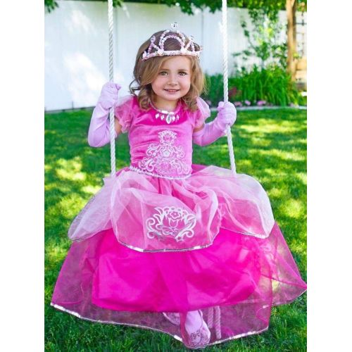  Little Adventures Deluxe Pink Princess Dress Up Costume