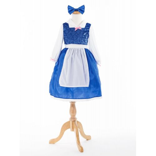  Little Adventures Beauty Day Dress with Bow Costume