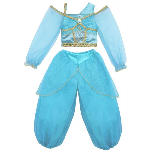  Little Adventures Little Pretends Bundle - Arabian princess dress-up set - 3 pieces (Large (7-8yrs))