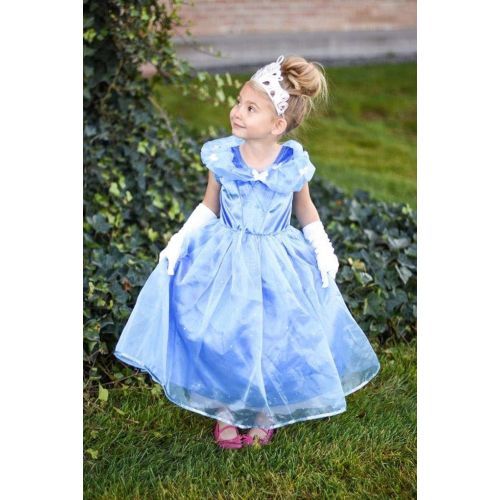  Little Adventures Deluxe Cinderella Butterfly Princess Dress Up Costume for Girls