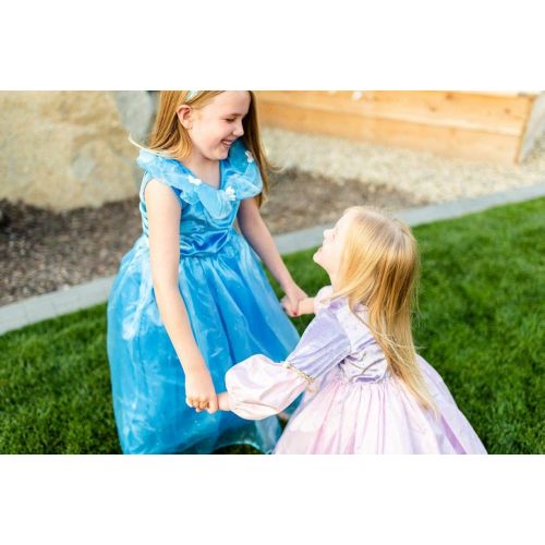  Little Adventures Deluxe Cinderella Butterfly Princess Dress Up Costume for Girls