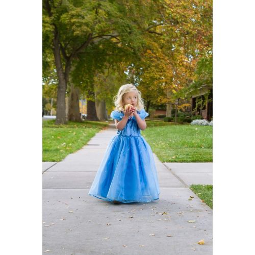  Little Adventures Deluxe Cinderella Butterfly Princess Dress Up Costume for Girls