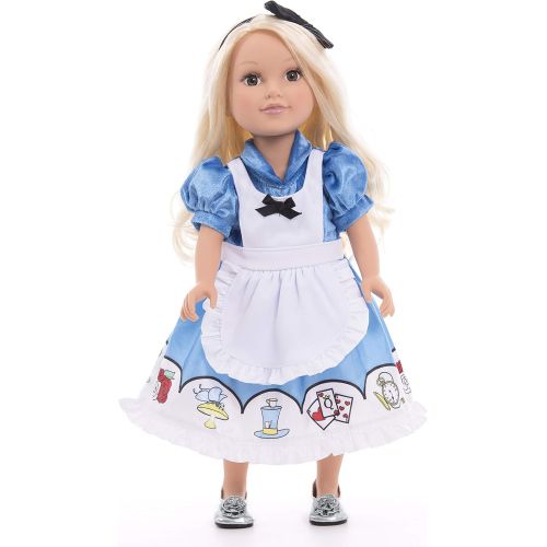  Little Adventures Alice with Headband Princess Doll Dress (Dress Only)