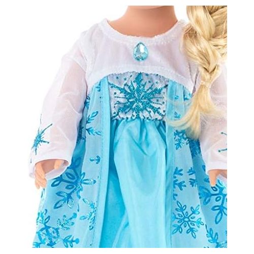  Little Adventures Ice Princess Doll Dress