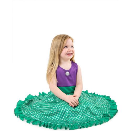  Little Adventures Mermaid Princess Twirl Dress (Large Size 8)