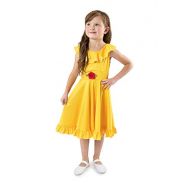 Little Adventures Yellow Beauty Princess Twirl Dress (Small Size 4)