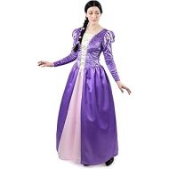 Little Adventures Enchanted Rapunzel Dress-Up Costume for Adult Women