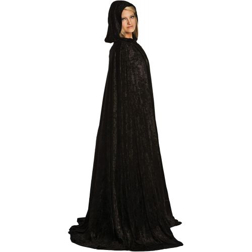  할로윈 용품Little Adventures Deluxe Velvet Adult Cloak Cape with Lined Hood