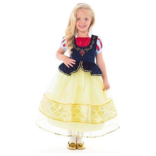  Little Adventures Deluxe Snow White Dress up Costume for Girls