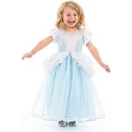 Little Adventures Deluxe Cinderella Dress up Costume for Girls