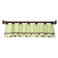 NoJo Little Bedding Jungle Pals Window Valance