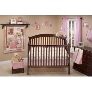 Little Bedding Dreamland Teddy Girl Crib Bedding Set