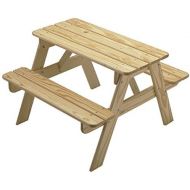[아마존베스트]Little Colorado Kids Picnic Table, Wooden Picnic Table, Portable Picnic Table, Sanded / Unfinished