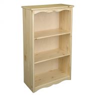 Little Colorado Kids Book Storage Traditional Bookcase Natural Lacquer