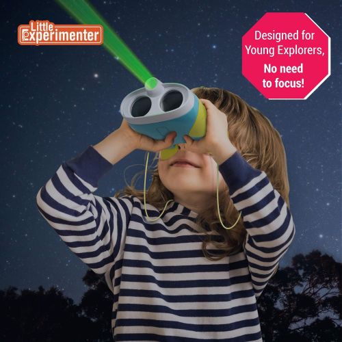  [아마존베스트]Little Experimenter Toy Binoculars for Toddlers and Kids  Kids Toy Binoculars with Flashlight  Face Comfy Binoculars for Toddlers and Children Boys and Girls Age 3-12