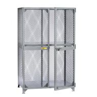 Little Giant SL1-3048 Metal Welded Storage Locker with 1 Center Shelf, 48 Width x 78 Height x 30 Depth