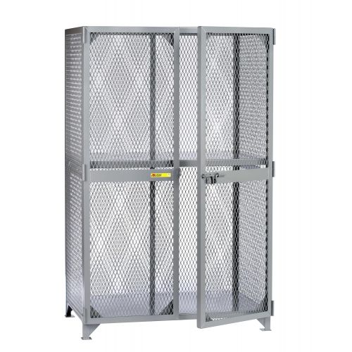  Little Giant SL1-3048 Metal Welded Storage Locker with 1 Center Shelf, 48 Width x 78 Height x 30 Depth