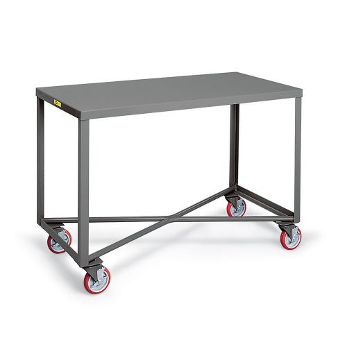  Little Giant Single-Shelf Mobile Tables - 36Wx24D Shelf