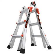 Little Giant Ladder Systems Little Giant Ladders, Velocity, M13, 13 Ft, Multi-Position Ladder, Aluminum, Type 1A, 300 lbs Weight Rating, (15413-001)