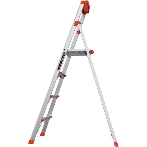  Little Giant Ladder Systems Little Giant Ladders, Flip-N-Lite, 6-Foot, Stepladder, Aluminum, Type 1A, 300 lbs Rated (15270-001)