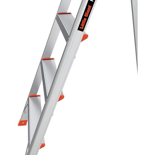  Little Giant Ladder Systems Little Giant Ladders, Flip-N-Lite, 6-Foot, Stepladder, Aluminum, Type 1A, 300 lbs Rated (15270-001)