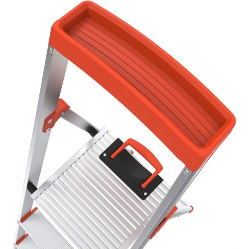  Little Giant Ladder Systems Little Giant Ladders, Flip-N-Lite, 6-Foot, Stepladder, Aluminum, Type 1A, 300 lbs Rated (15270-001)